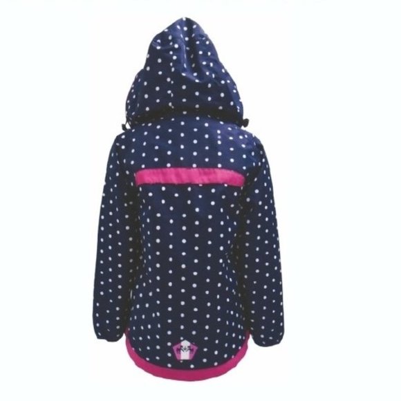 New EQUINE COUTURE Delia Children's Rain Shell Jacket Size SMALL NWT - Picture 3 of 3